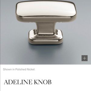 Set of 2 RH restoration hardware Adeline knobs